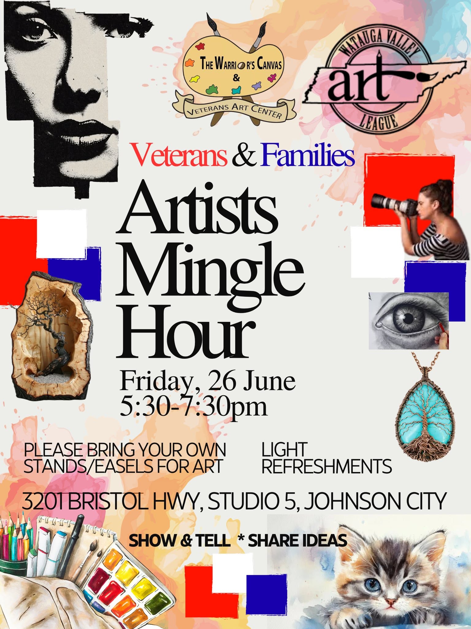 Artists Mingle Hour